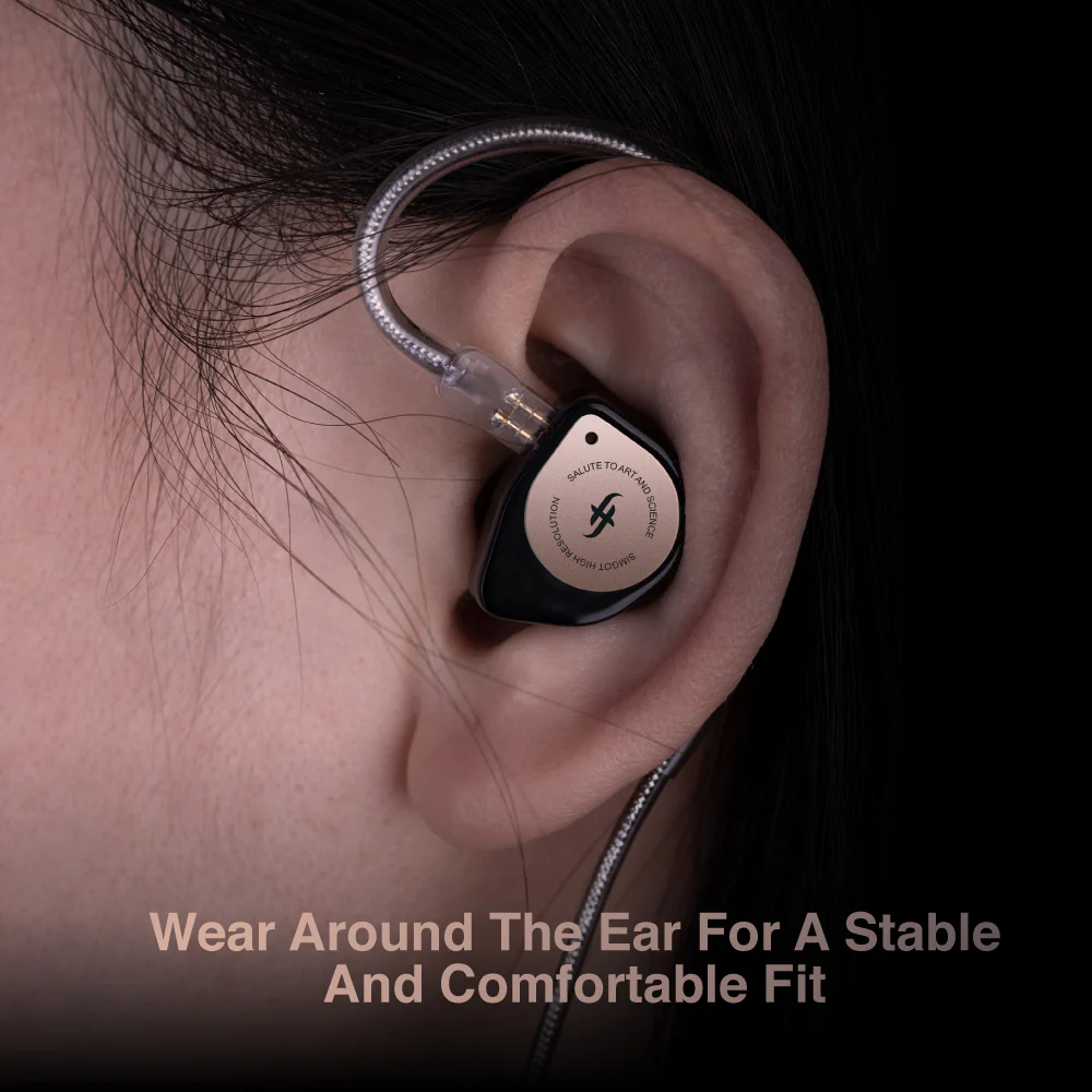Simgot Ew100p DSP High-Performance Dual-Chamber Dynamic Entry-Level Earphones