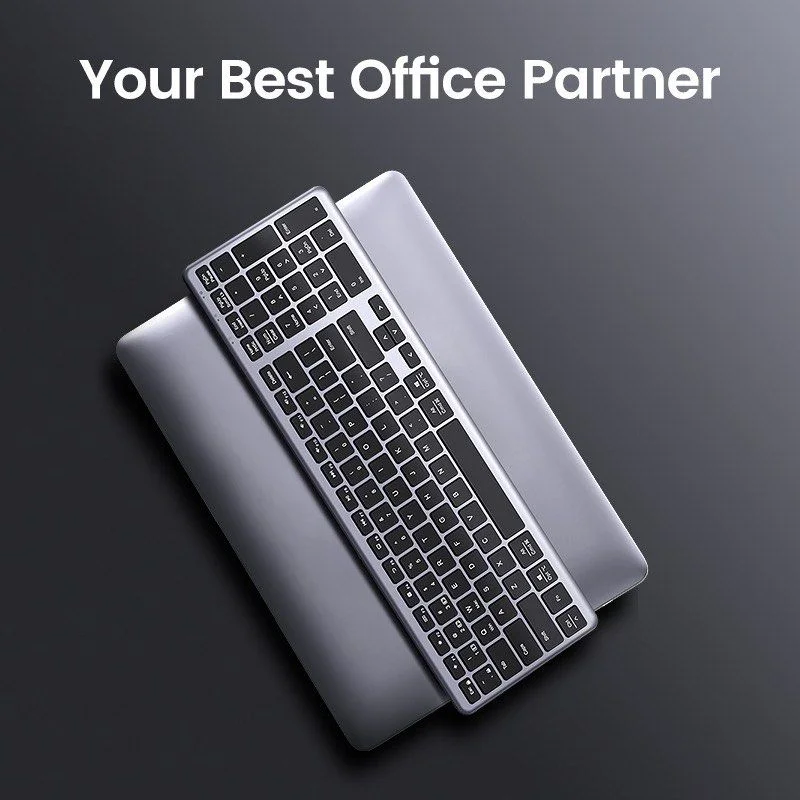 UGREEN 15258 Wireless Bluetooth Membrane Keyboard