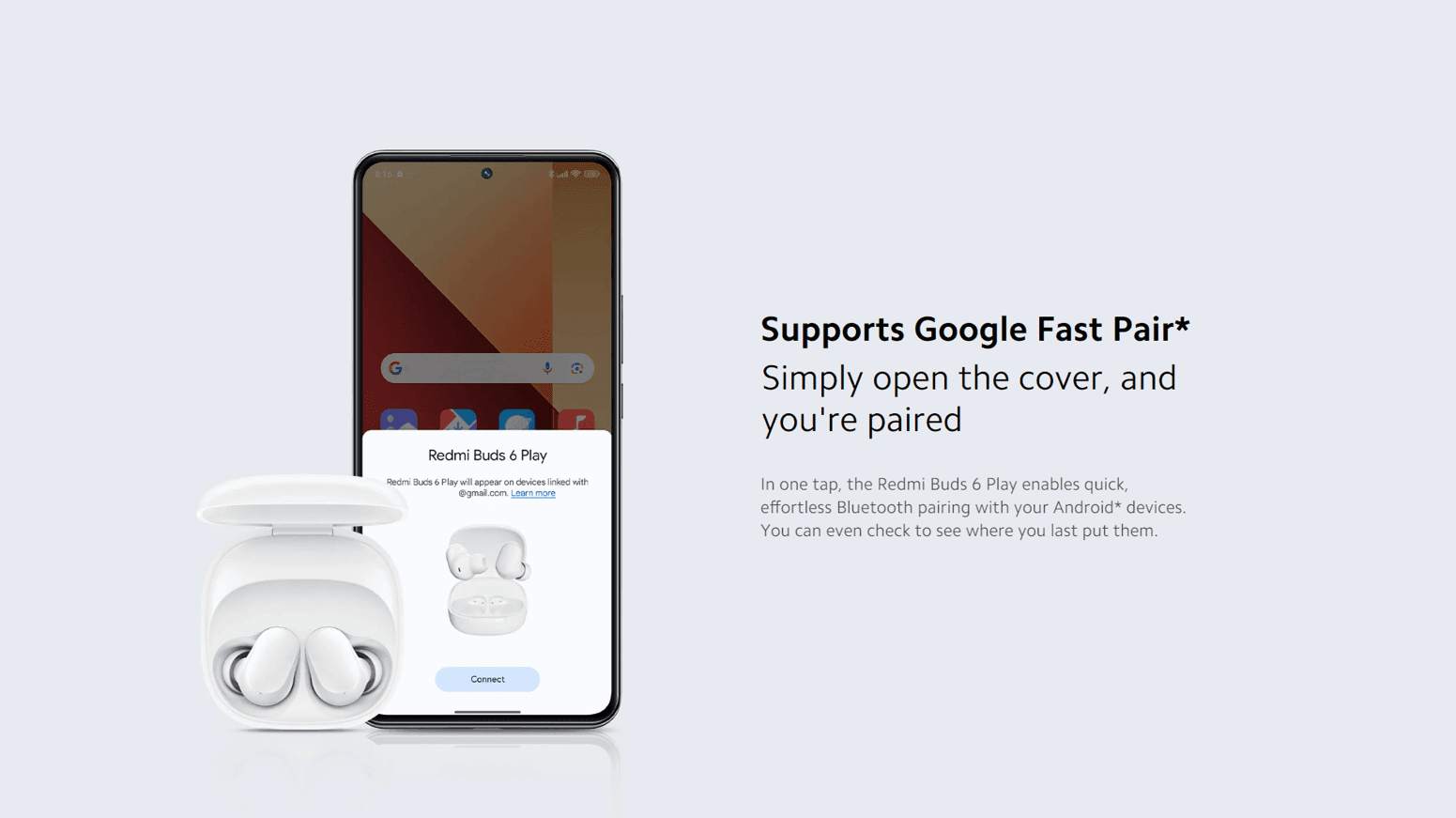 Xiaomi Redmi Buds 6 Play TWS Bluetooth Earphone