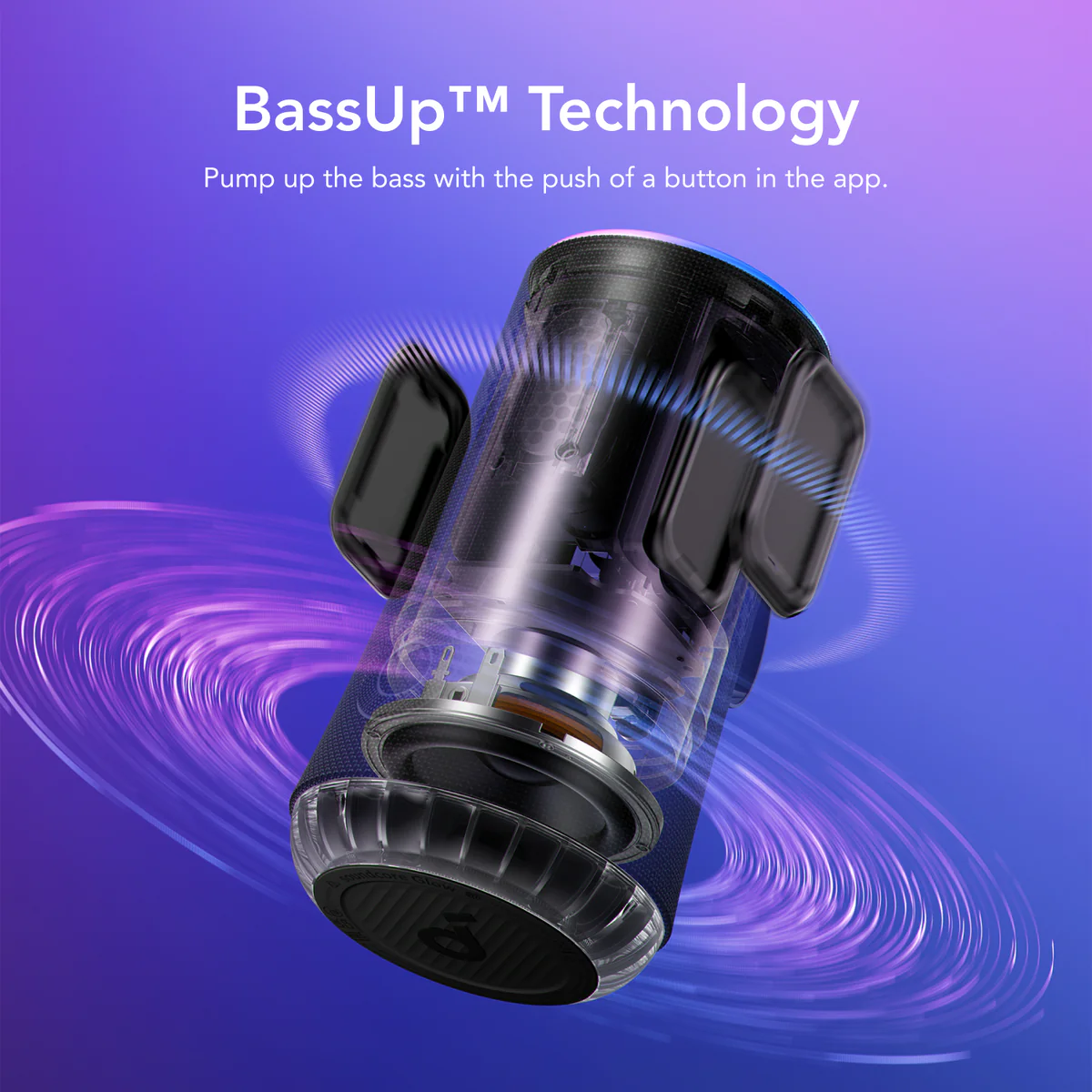 Anker Soundcore Glow Portable Speaker With 30W 360° Sound (A3166) (1)