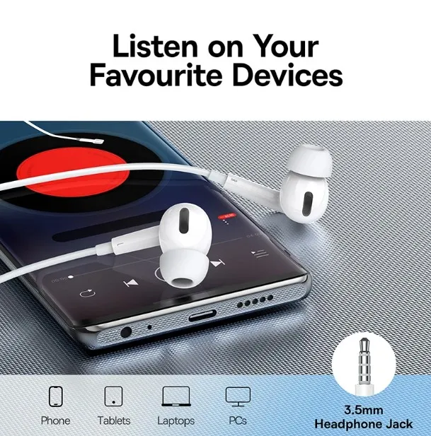 Baseus Encok H18 Wired Earphone