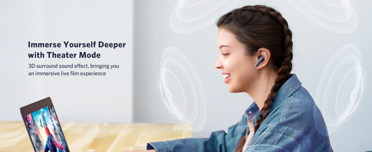 EarFun Air 2 NC ANC LDAC HiRes Audio Earbuds