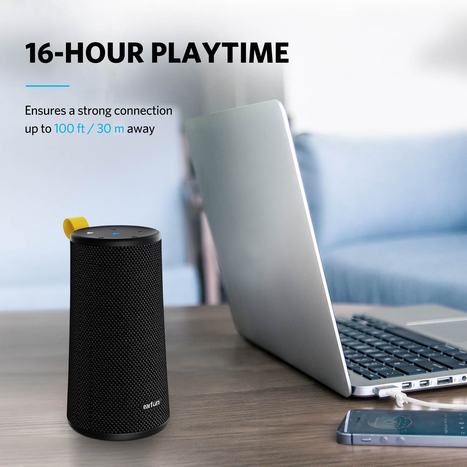 EarFun UBOOM Portable Bluetooth Speaker