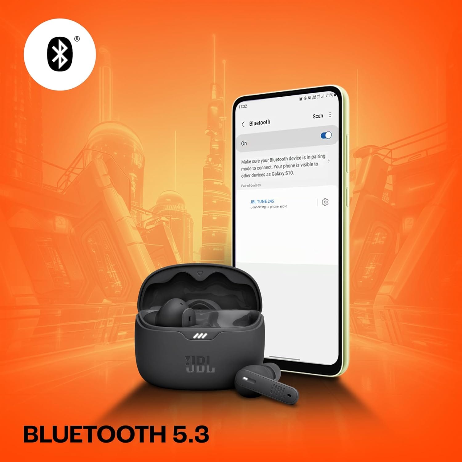 JBL Tune 245NC in Ear Wireless TWS Earbuds