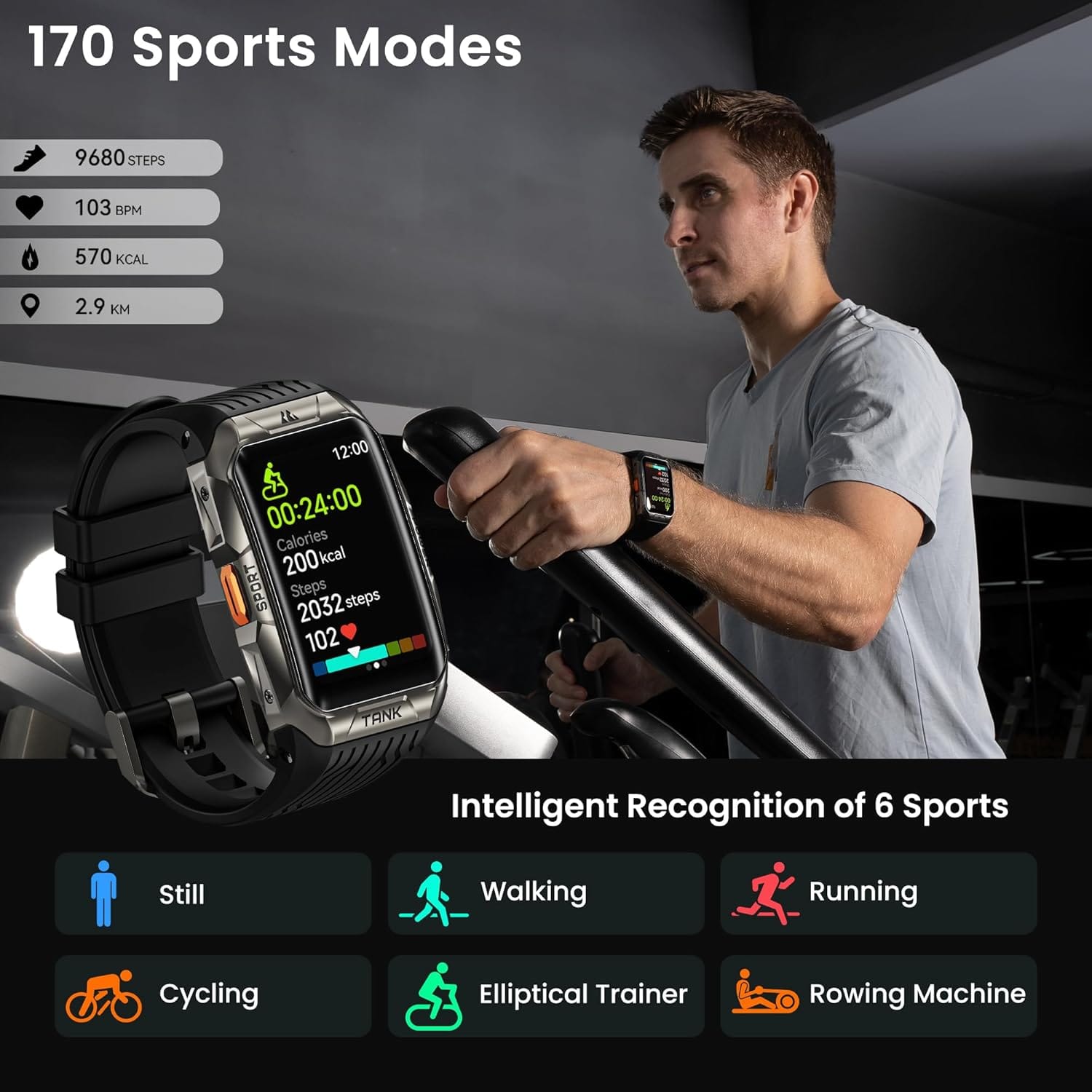 KOSPET TANK X2 Smart Watch