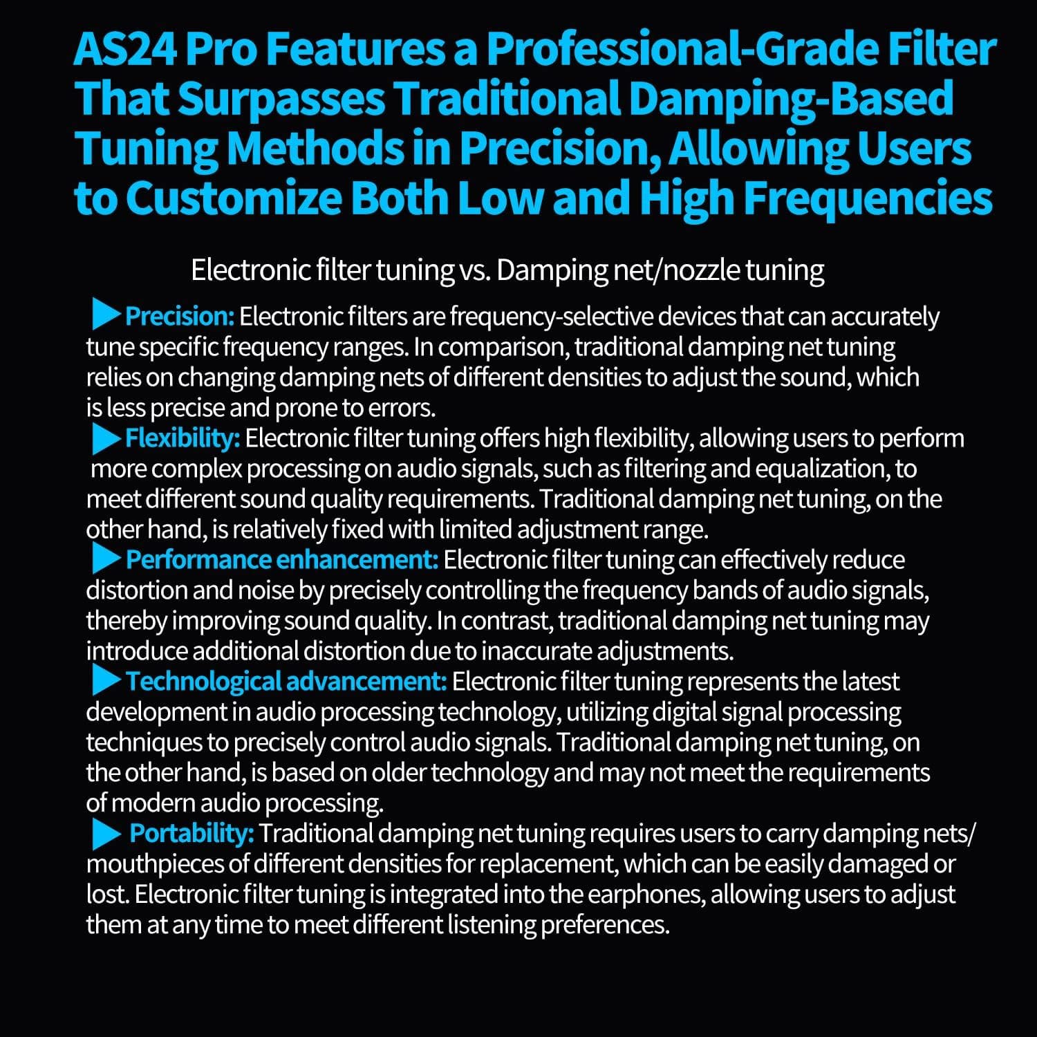 KZ AS24 Pro 24-Unit Balanced Armature Upgraded Earphones