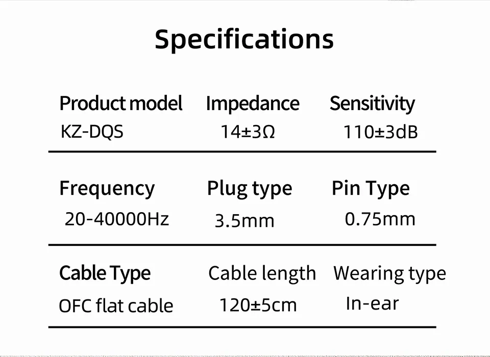KZ DQS New Generation Legendary Dynamic Unit