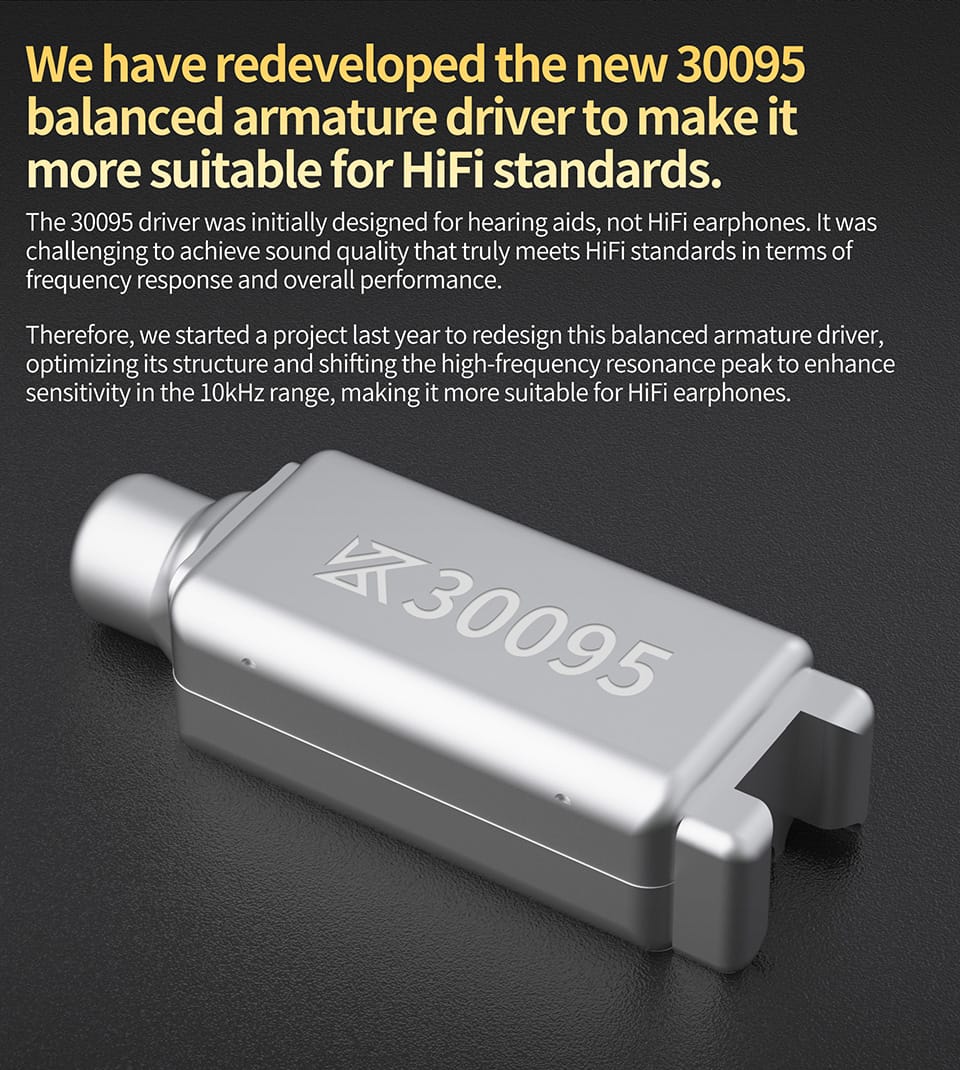 KZ Krila Hybrid Technology Tunable In Ear Earphones