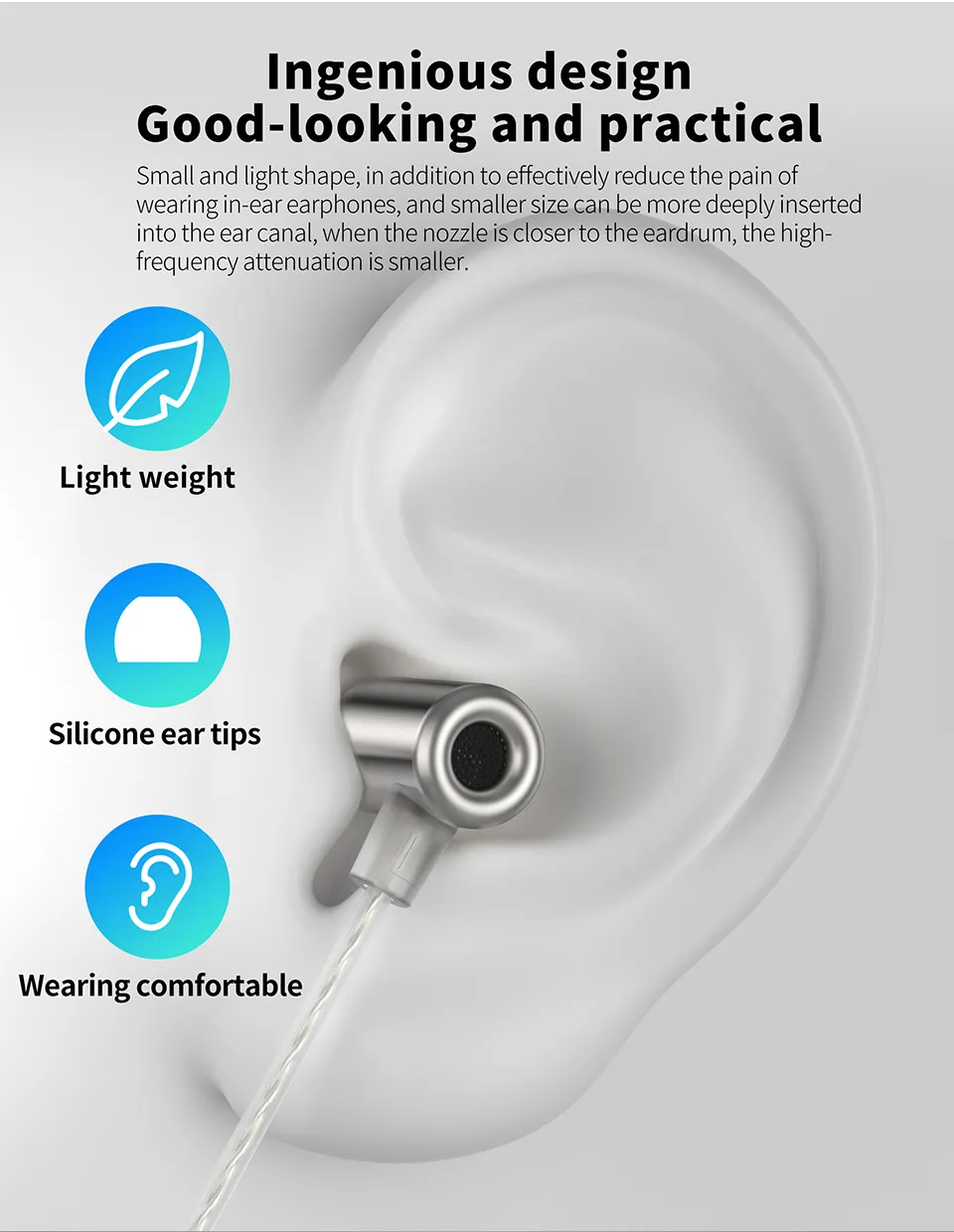 KZ Ling Long Open Back Micro Dynamic Earphone