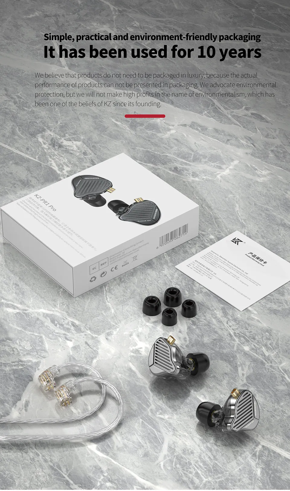 KZ PR1 Pro Second Generation 13.2mm Planar Magnetic IEM (1)