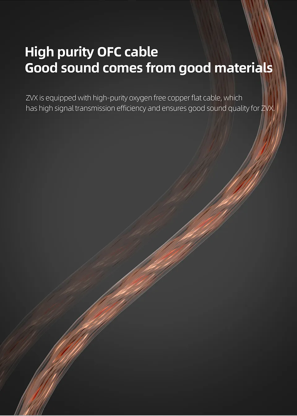 KZ ZVX Dynamic Hi-Fi Bass Sports Noise Cancelling IEM Earphones