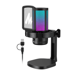 MAONO DGM20 GamerWave Condenser USB Gaming RGB Microphone
