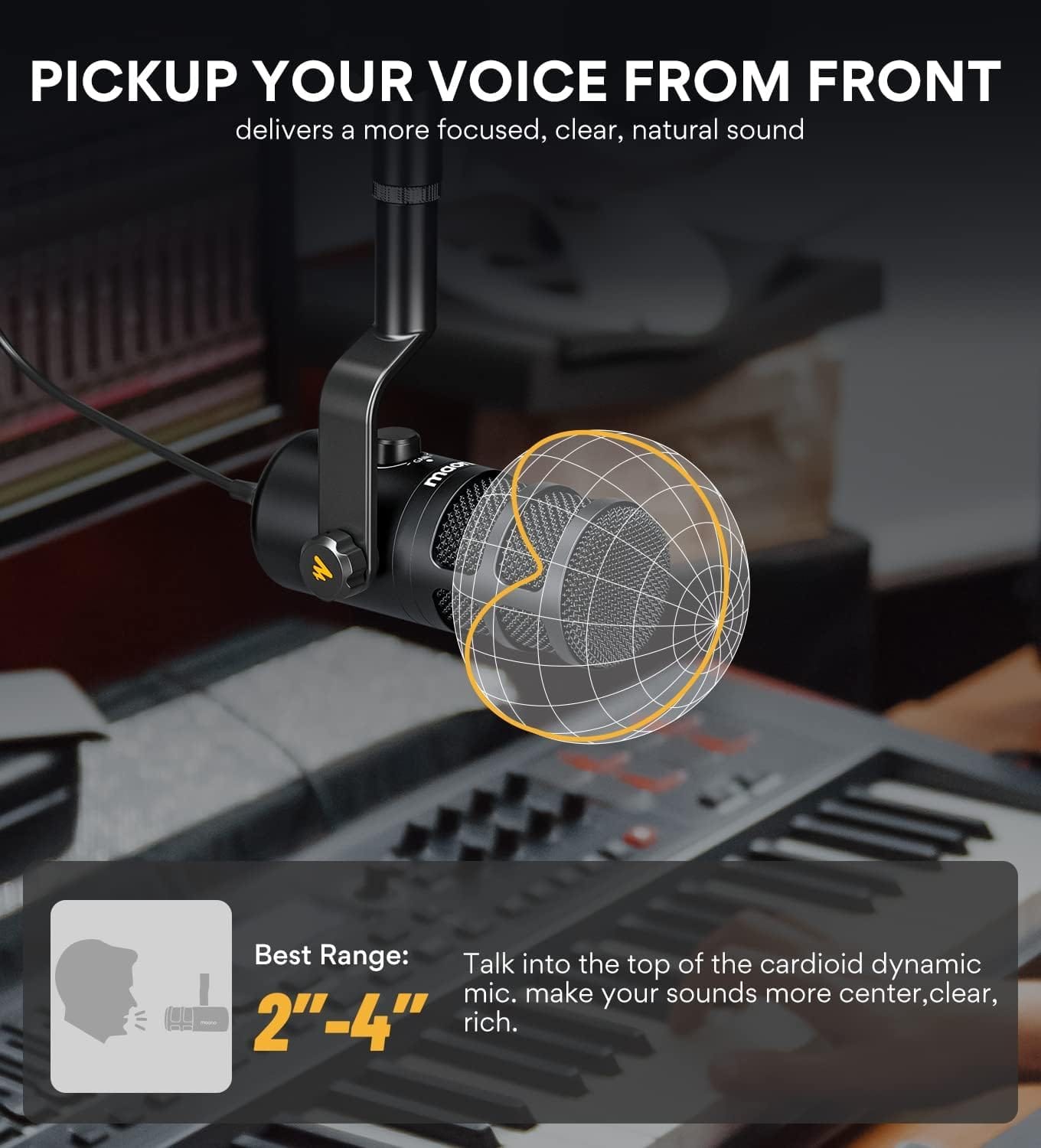 MAONO PD100U Dynamic USB Microphone