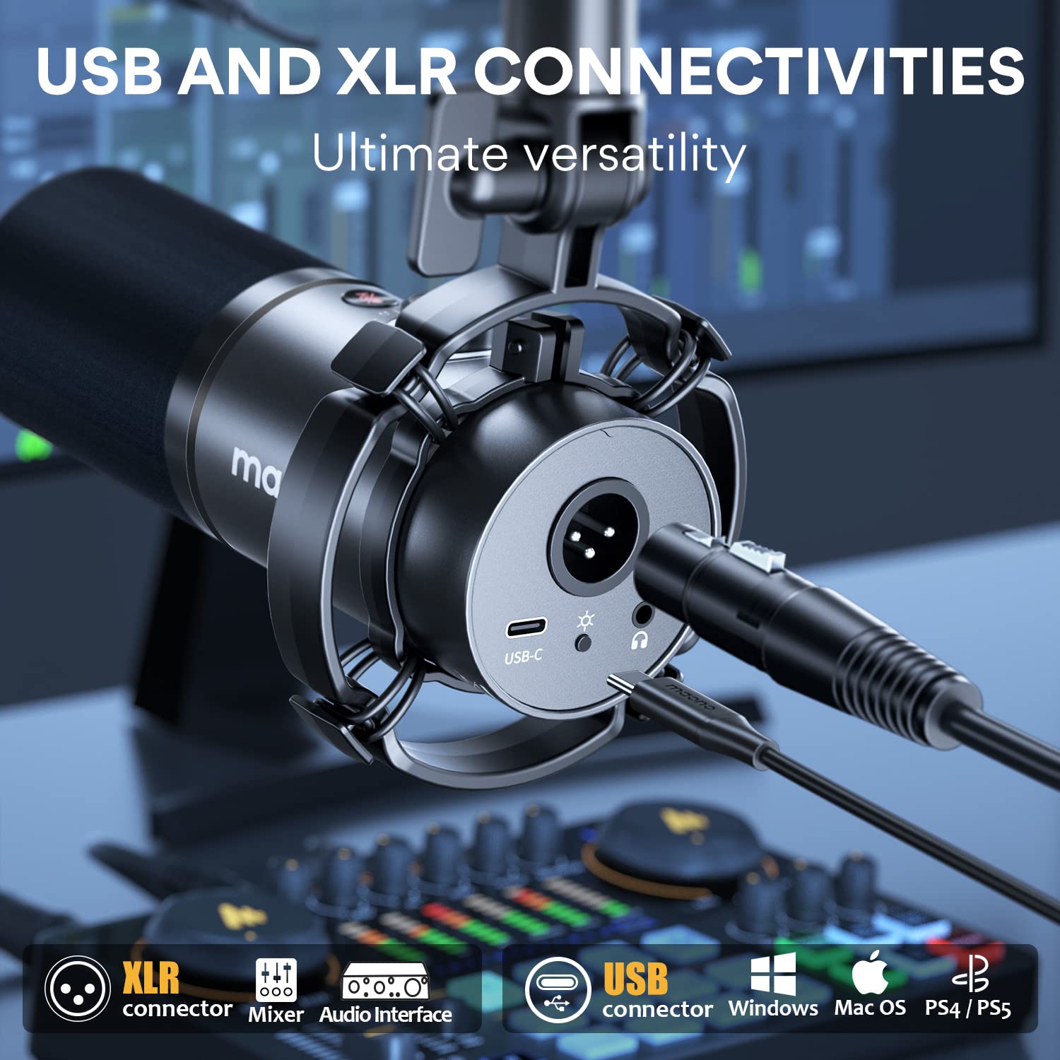 MAONO PD200X USBXLR Dynamic Microphone