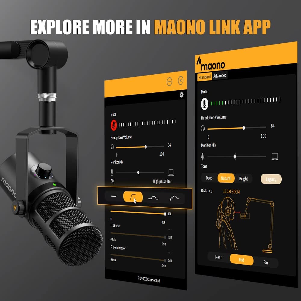 MAONO PD400X USBXLR Dynamic Microphone