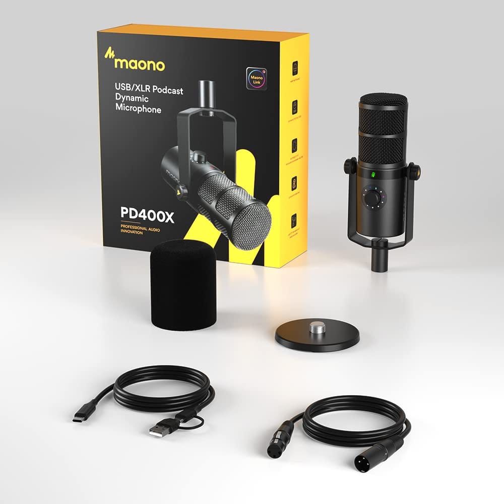 MAONO PD400X USBXLR Dynamic Microphone