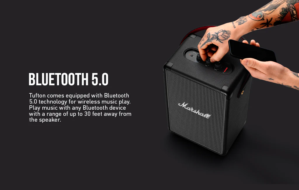 Marshall Tufton Portable Bluetooth Speaker