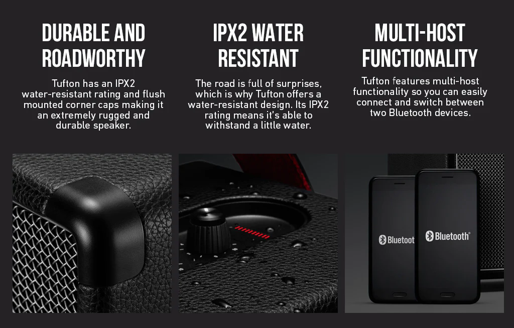 Marshall Tufton Portable Bluetooth Speaker