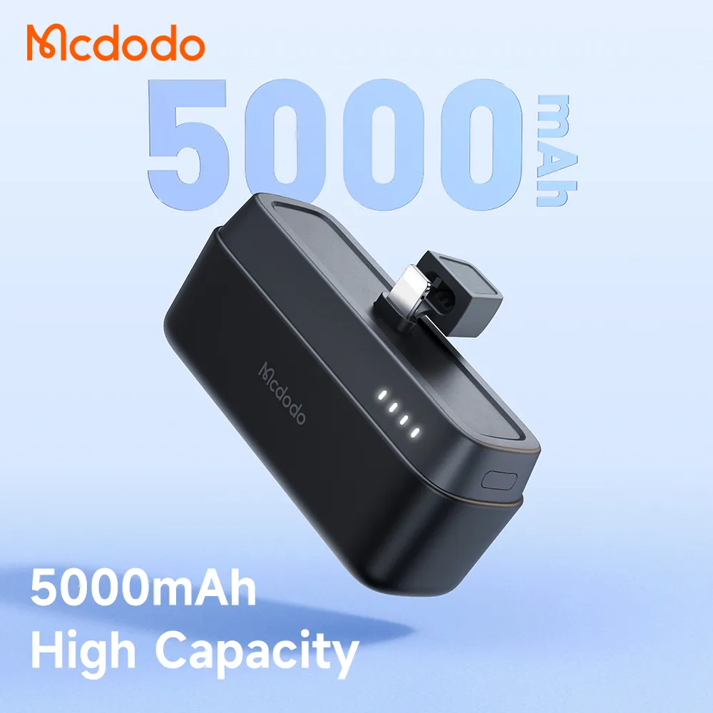 Mcdodo MC-628 20W 5000mAh Power Bank Built-in Lightning Connector (1)
