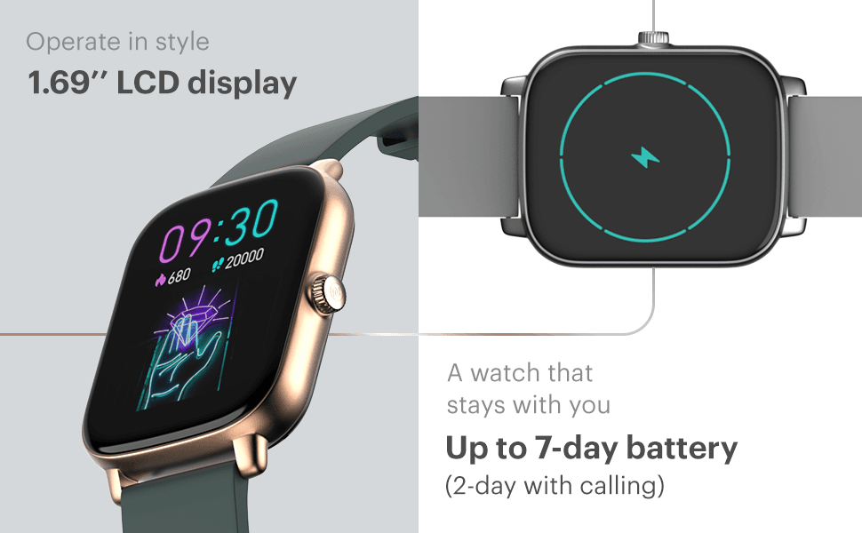 Noise ColorFit Icon Buzz Bluetooth Calling Smart Watch