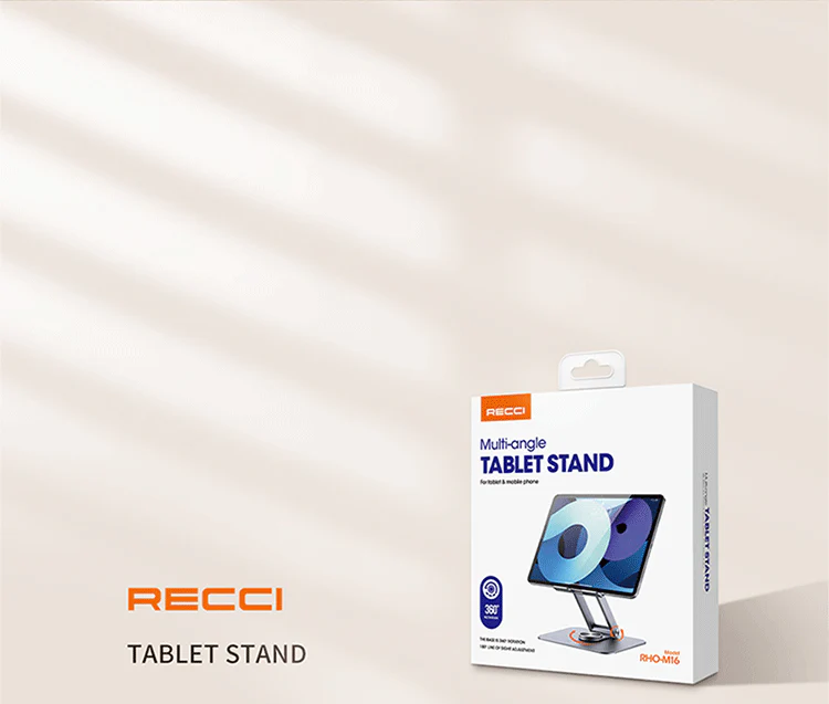 Recci RHO-M16 Multi-Angle Tablet Stand
