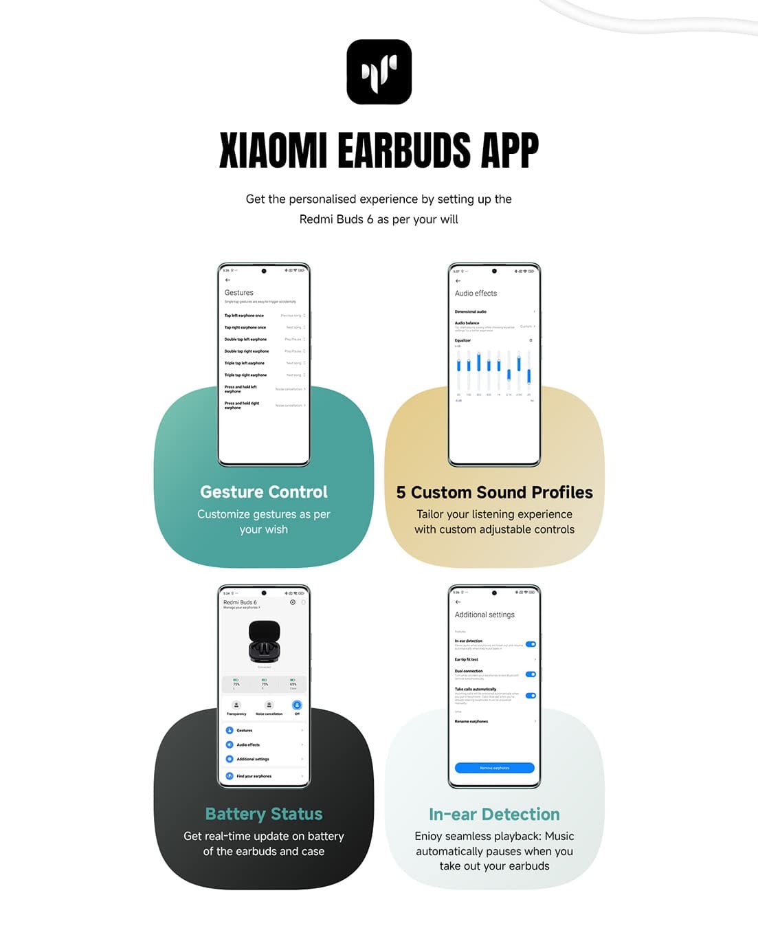 Redmi Buds 6 SuperANC Earbuds