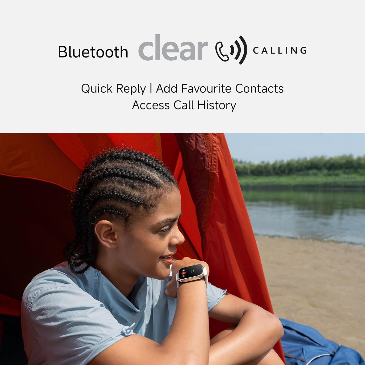 Redmi Watch 5 Lite 1.96″ AMOLED Screen in-Built GPS HyperOS Connectivity