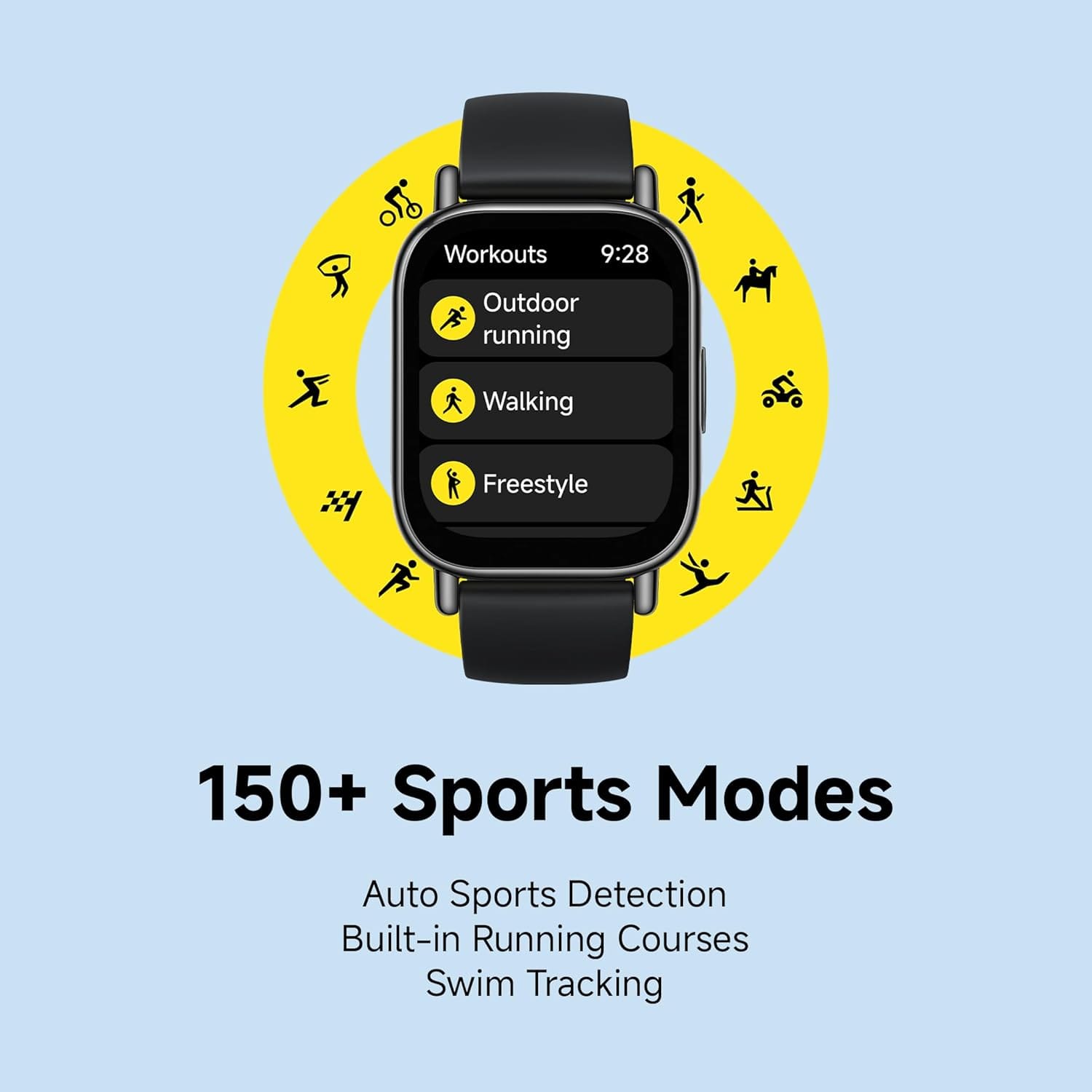 Redmi Watch 5 Lite 1.96″ AMOLED Screen in-Built GPS HyperOS Connectivity