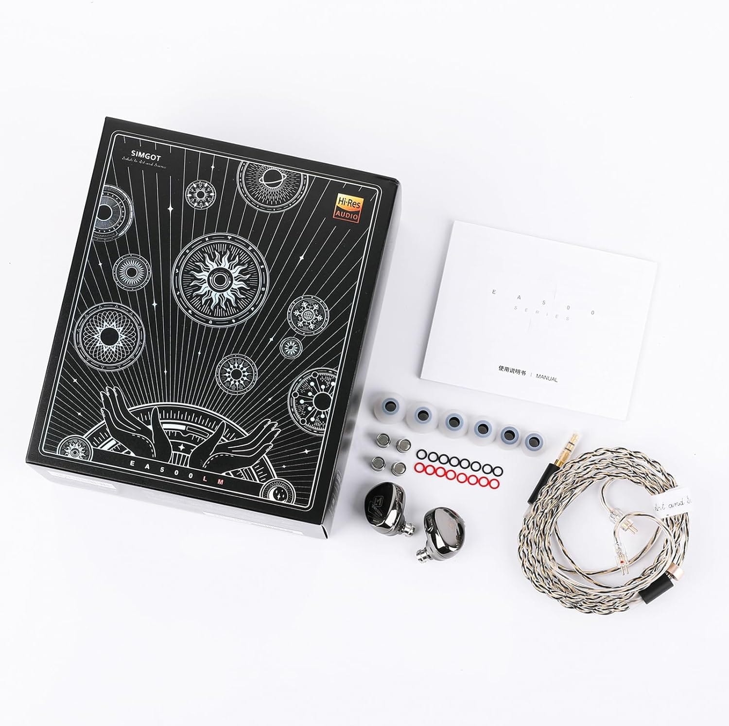 SIMGOT EA500 LM 2nd Gen Dual-Magnet & Dual-Cavity Dynamic Driver In Ear Monitor