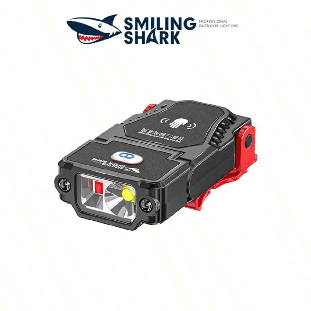 Smiling Shark TD-1007 Rechargeable Mini Headlight Wave Sensor Headlamp Flashlight (1) Smiling Shark TD-1007 Rechargeable Mini Headlight Wave Sensor Headlamp Flashlight