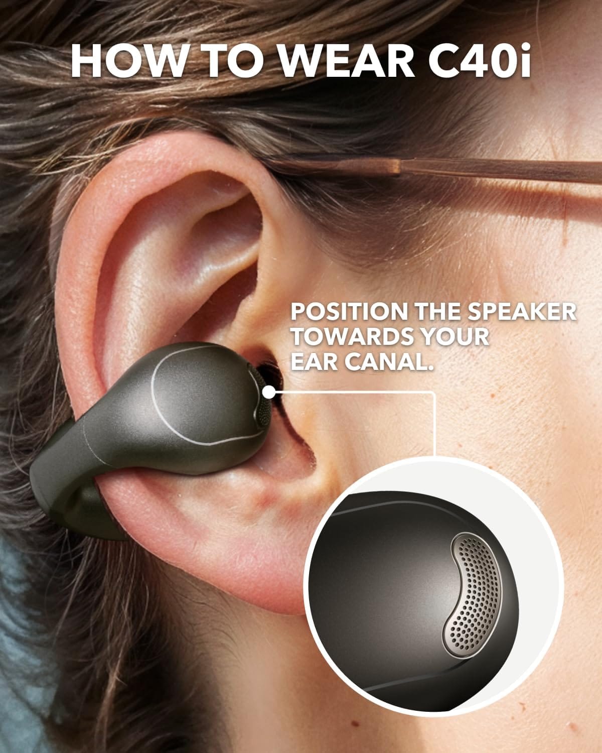 Soundcore C40i by Anker Open-Ear Earbuds