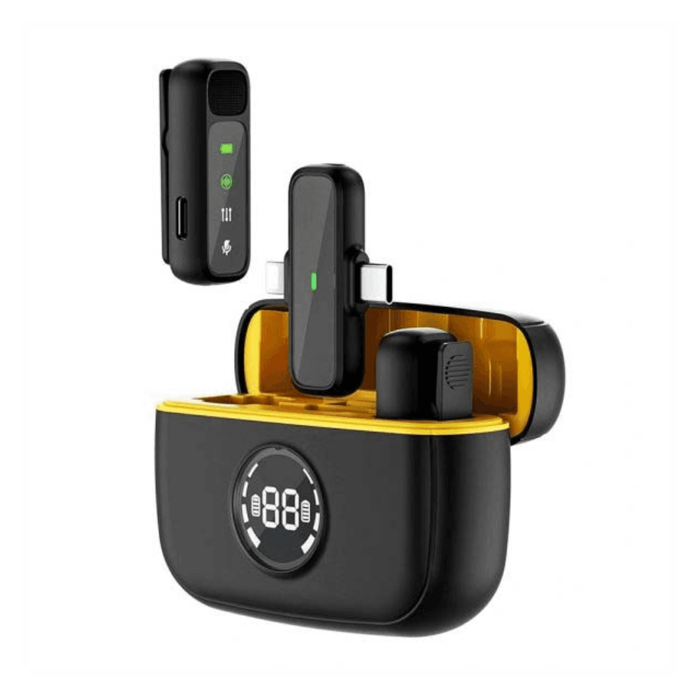 WIWU Wi-WM003 Duo Wireless Mini Microphone WIWU Wi-WM003 Duo Wireless Mini Microphone