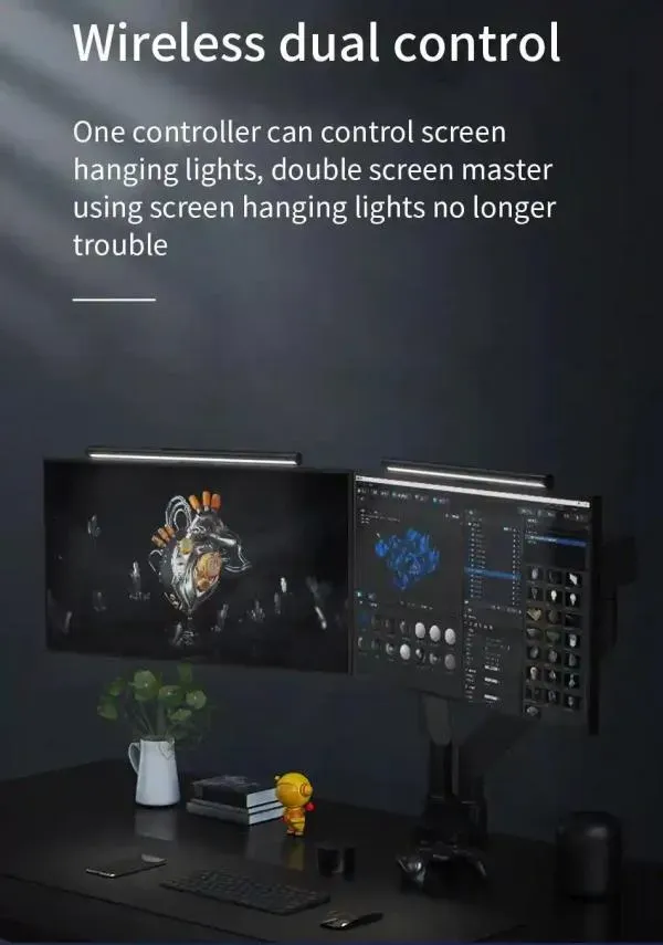 WiWU L1 Screen Hanging Light With Wireless Dual Control Multi-Mode
