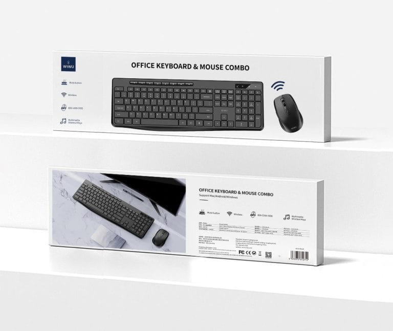 Wiwu KM-01 Wireless Office Keyboard and Mouse Combo Set