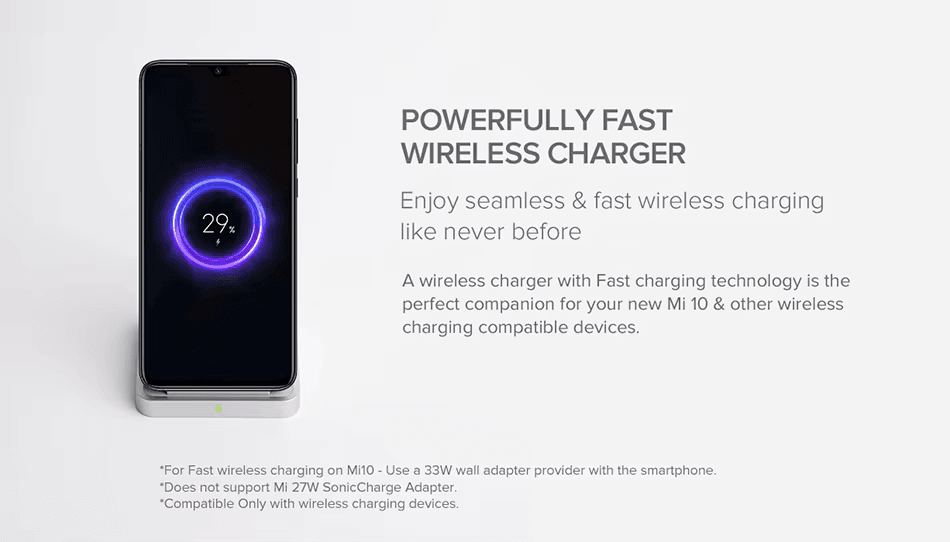 Xiaomi 30W Vertical Wireless Charger