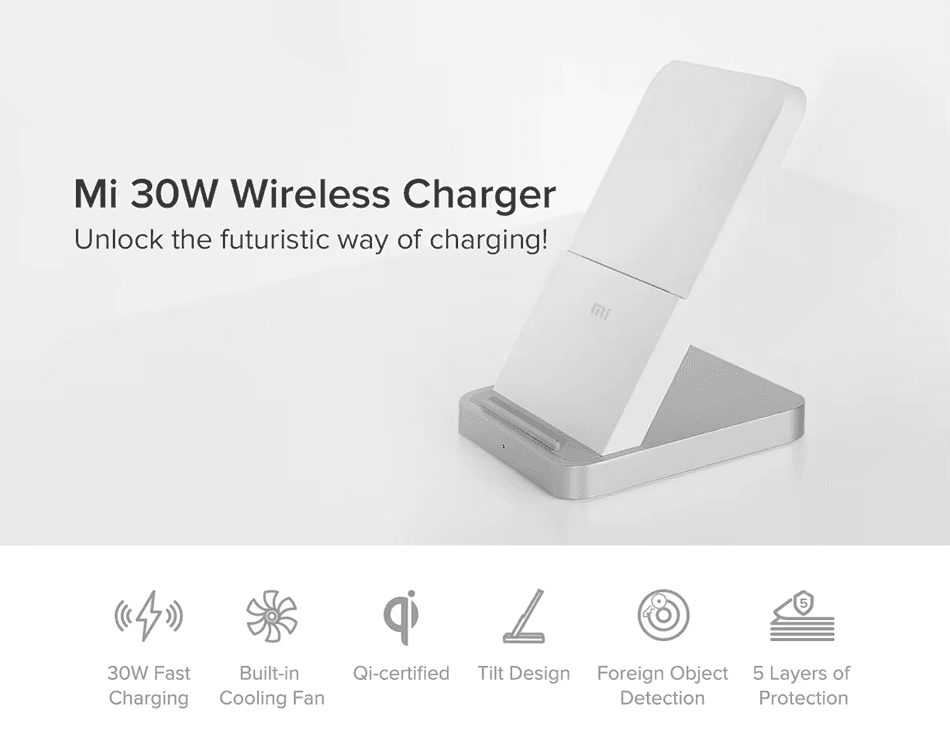 Xiaomi 30W Vertical Wireless Charger