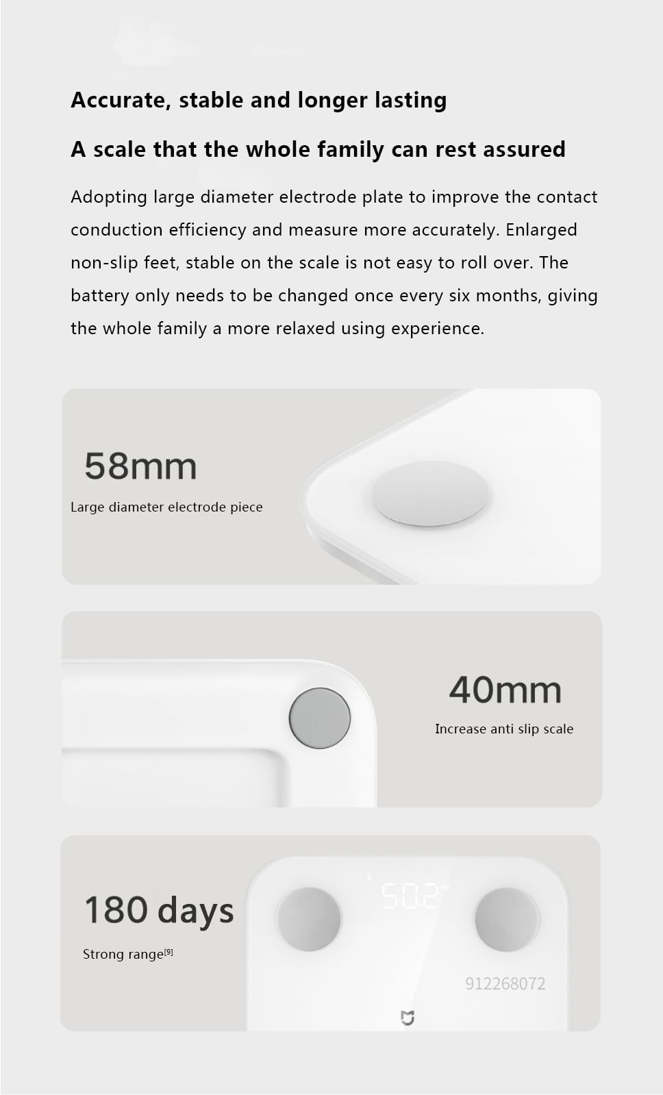 Xiaomi Mijia Body Composition Scale S400