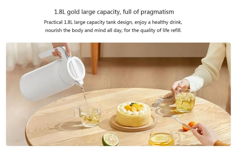 Xiaomi Mijia Thermos Cup 1.8L Stainless Steel Vacuum Cup