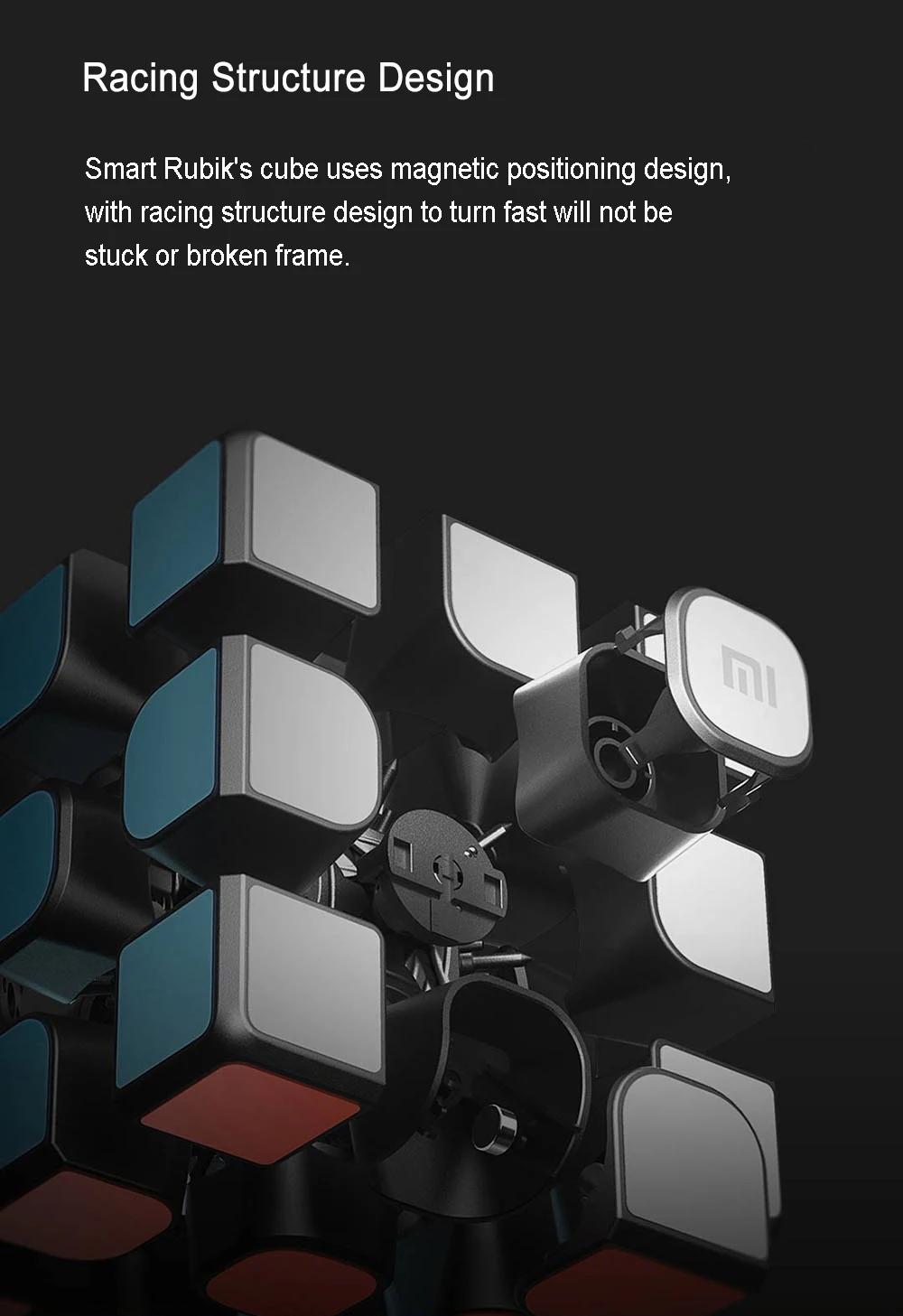 Xiaomi Smart Magic Cube APP Control Educational Puzzles Toy 3D Dynamic Graphics