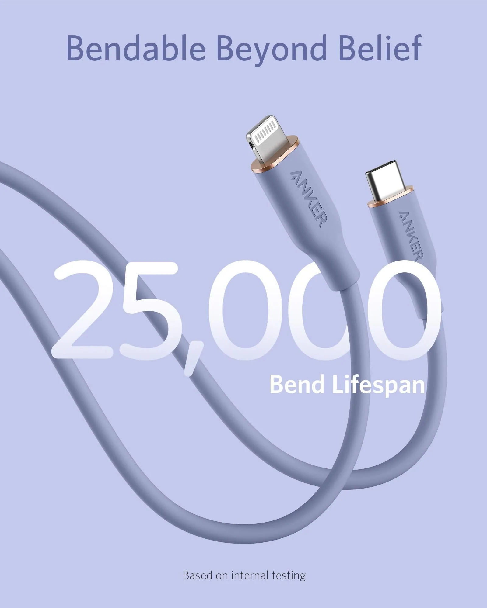 Anker PowerLine III Flow USB-C To Lightning Cable