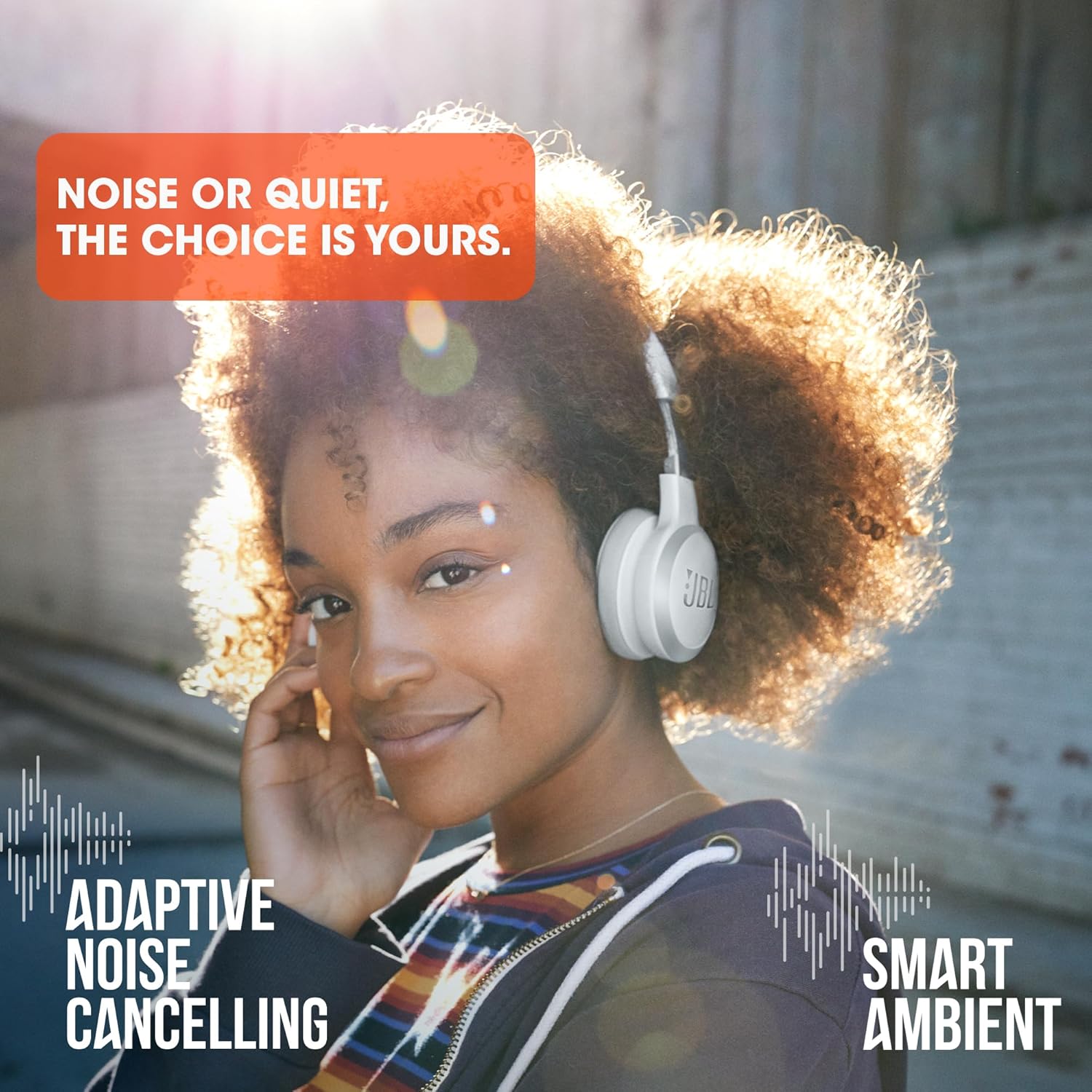 JBL Live 460NC Wireless On-Ear Headphone