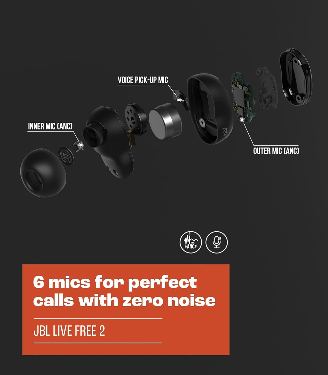 JBL Live Free 2 True Wireless Noise Cancelling Earbuds