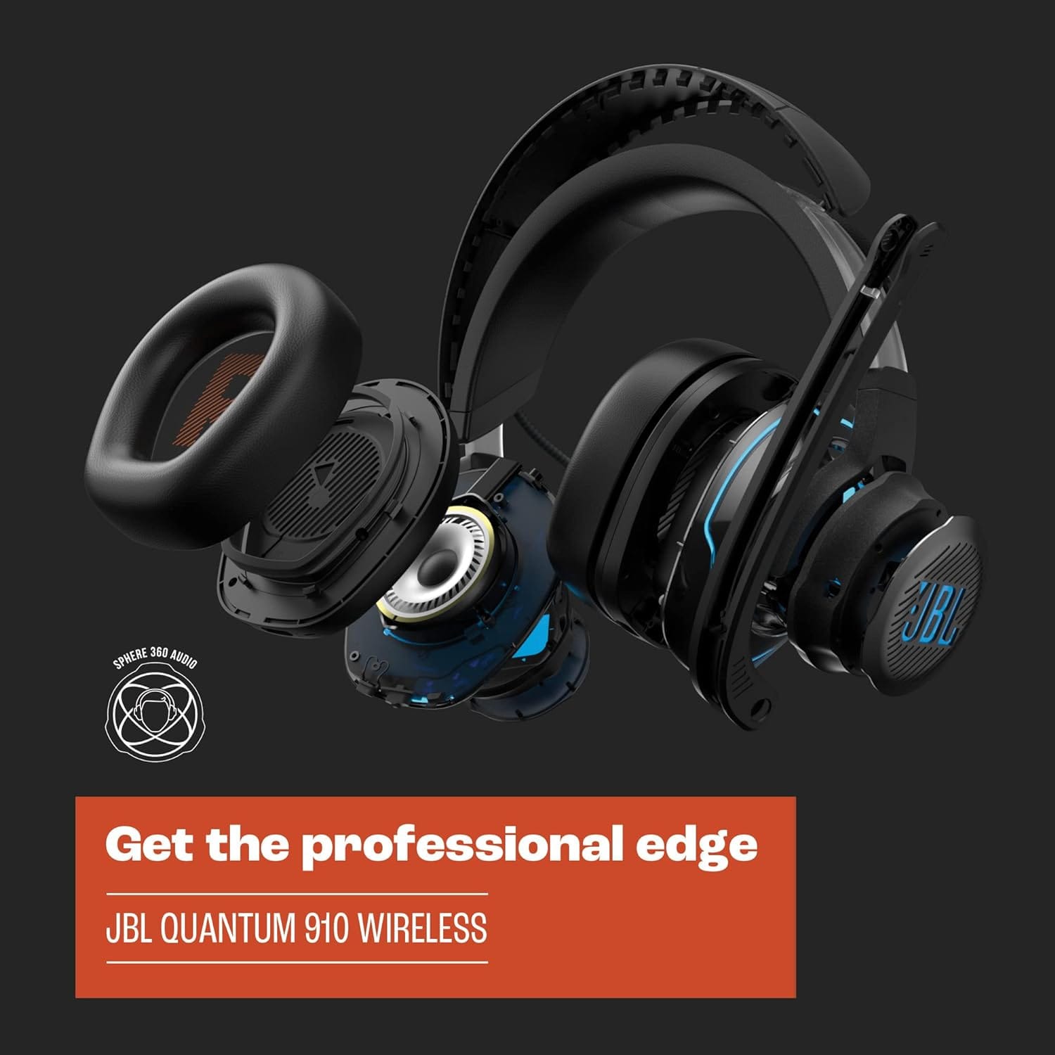 JBL Quantum 910 Wireless Gaming Headphones
