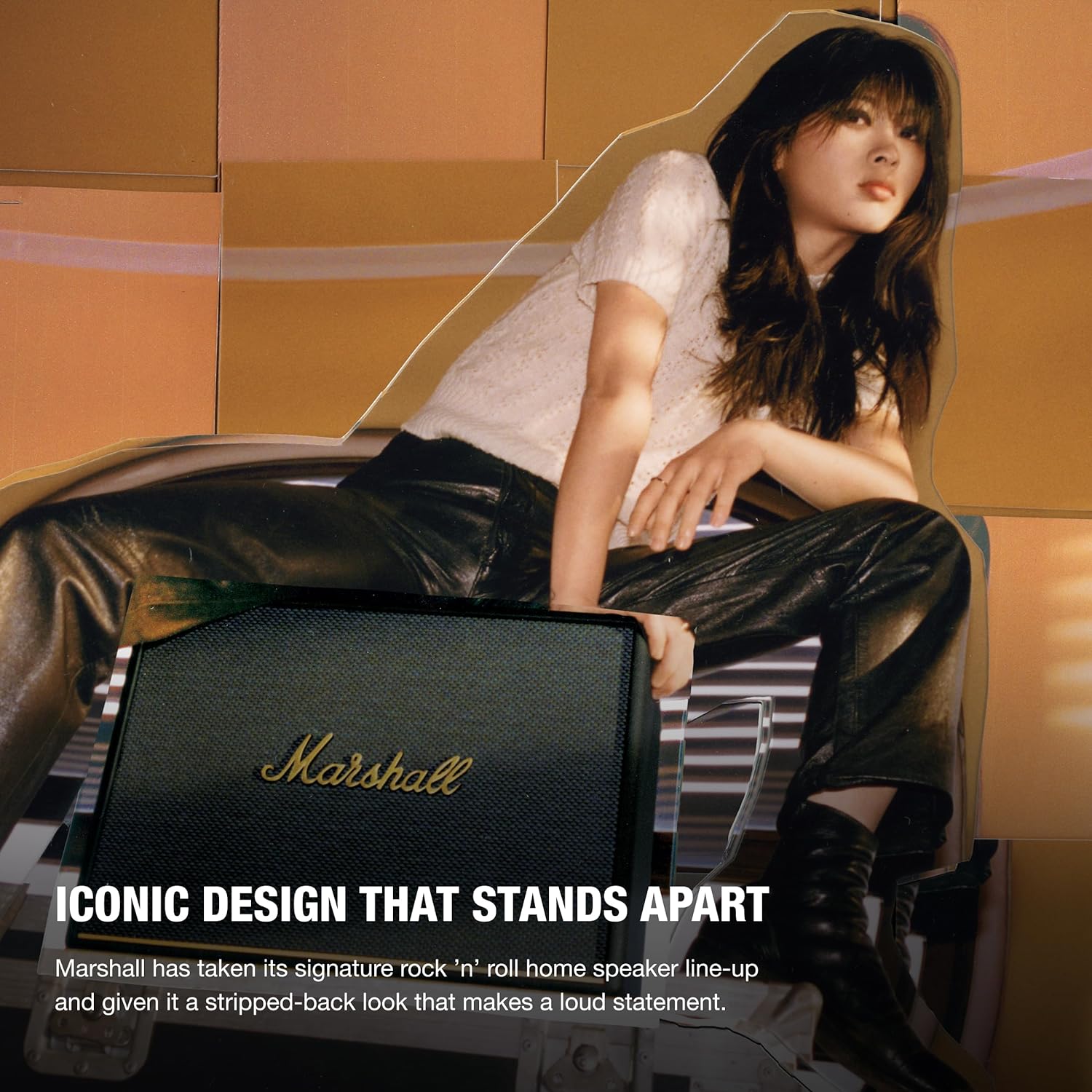 Marshall Woburn III Portable Bluetooth Speaker