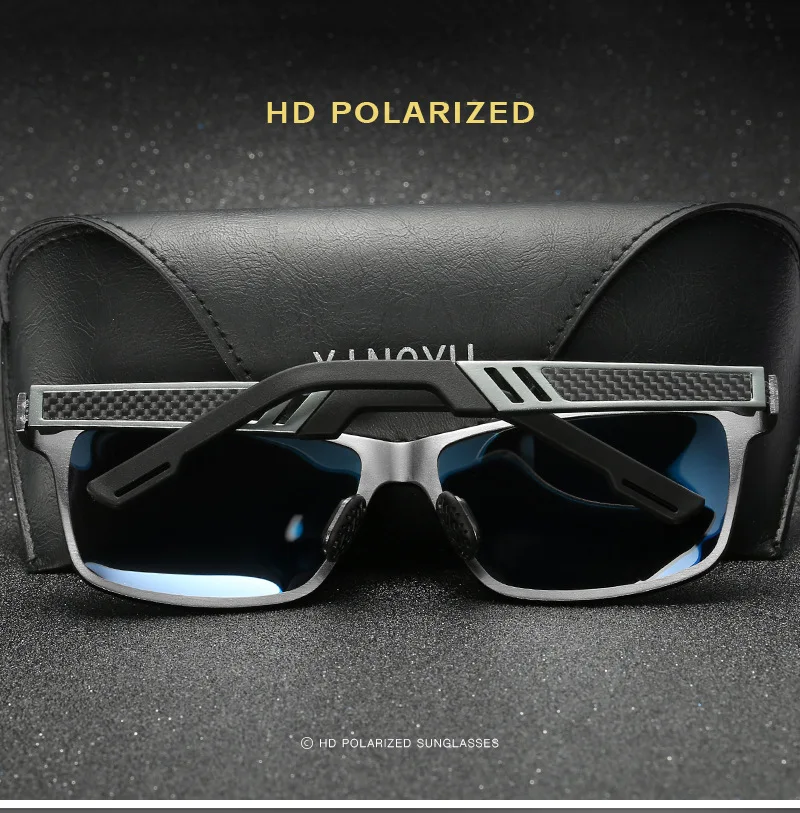 Men Aluminium Magnesium Polarizing Sunglasses