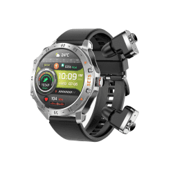 Porodo Hype Smartwatch With Earbuds