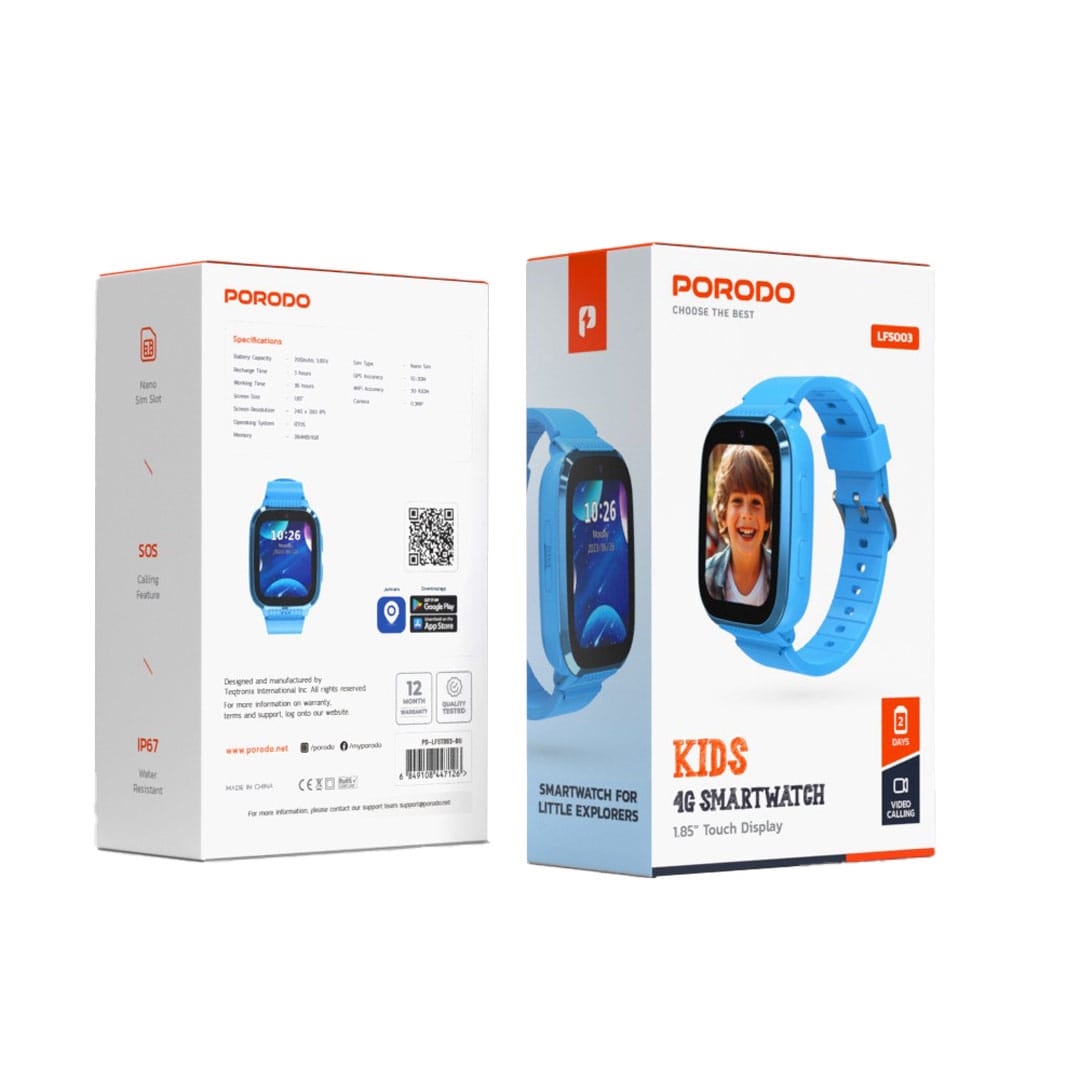 Porodo Kids 4G Smart Watch