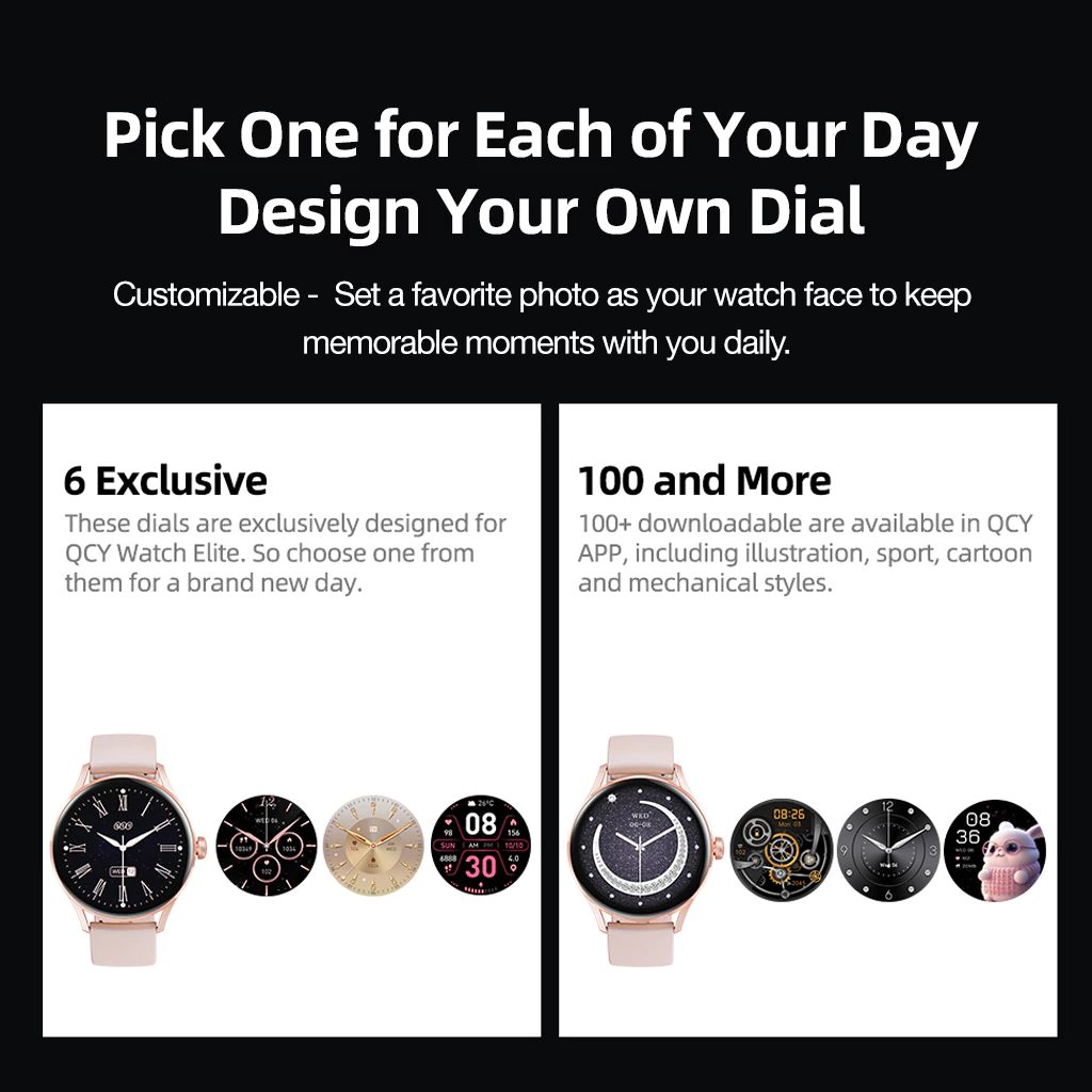 Qcy Watch Elite Lady Smart Watch