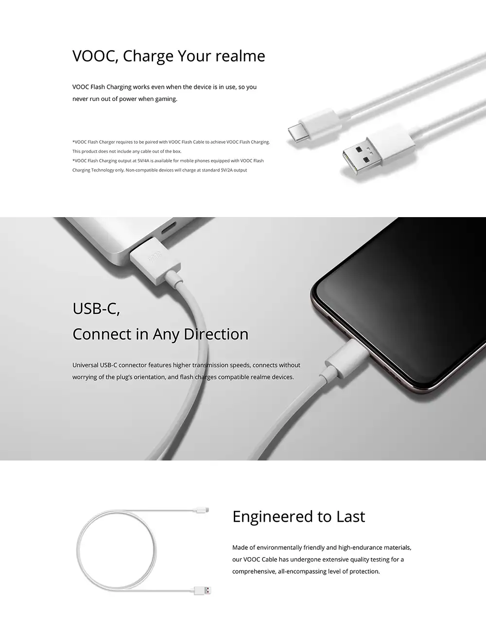 Realme Supervooc USB Type-C Cable