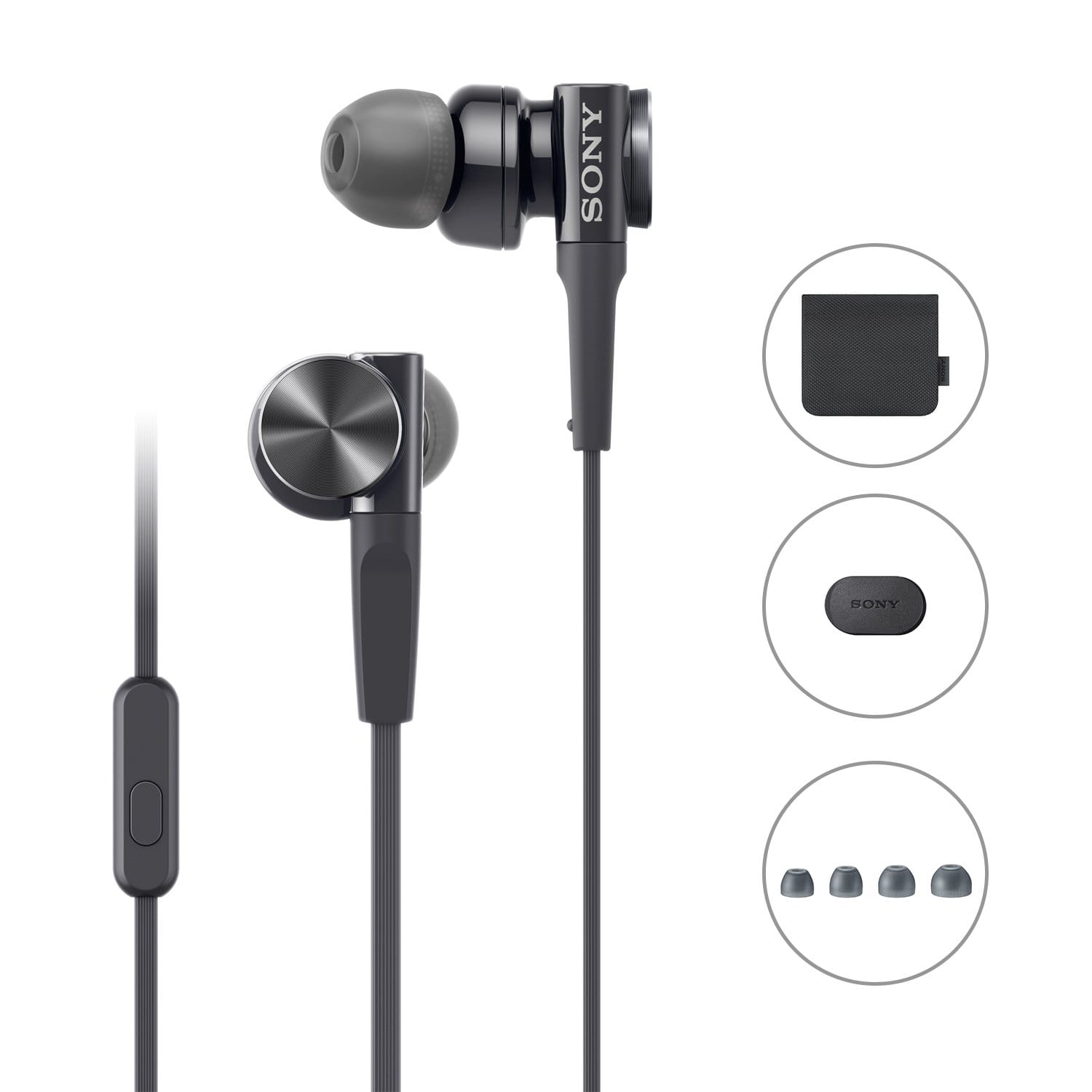 Sony MDR-XB75AP Premium in-Ear Extra Bass Earphone